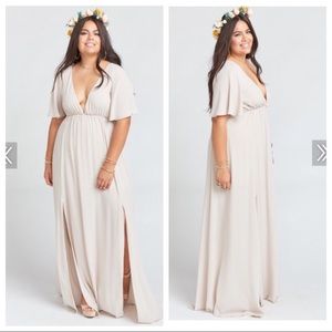 Show Me Your MuMu Noelle Flutter Wrap Dress